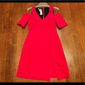 Muse Fuchsia Off The Shoulder Dress